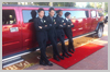 Perth Hummer Limousine with Red Carpet. Boys Hummer Limo ride in Perth with the stopover in Kings Park for city photos. Ball held at the Hyatt Perth Hotel